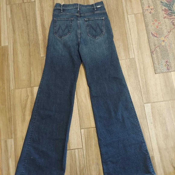 Mother Jeans denim  sz 29 The Hustler Roller Heel High Rise high fidelity - Picture 2 of 8